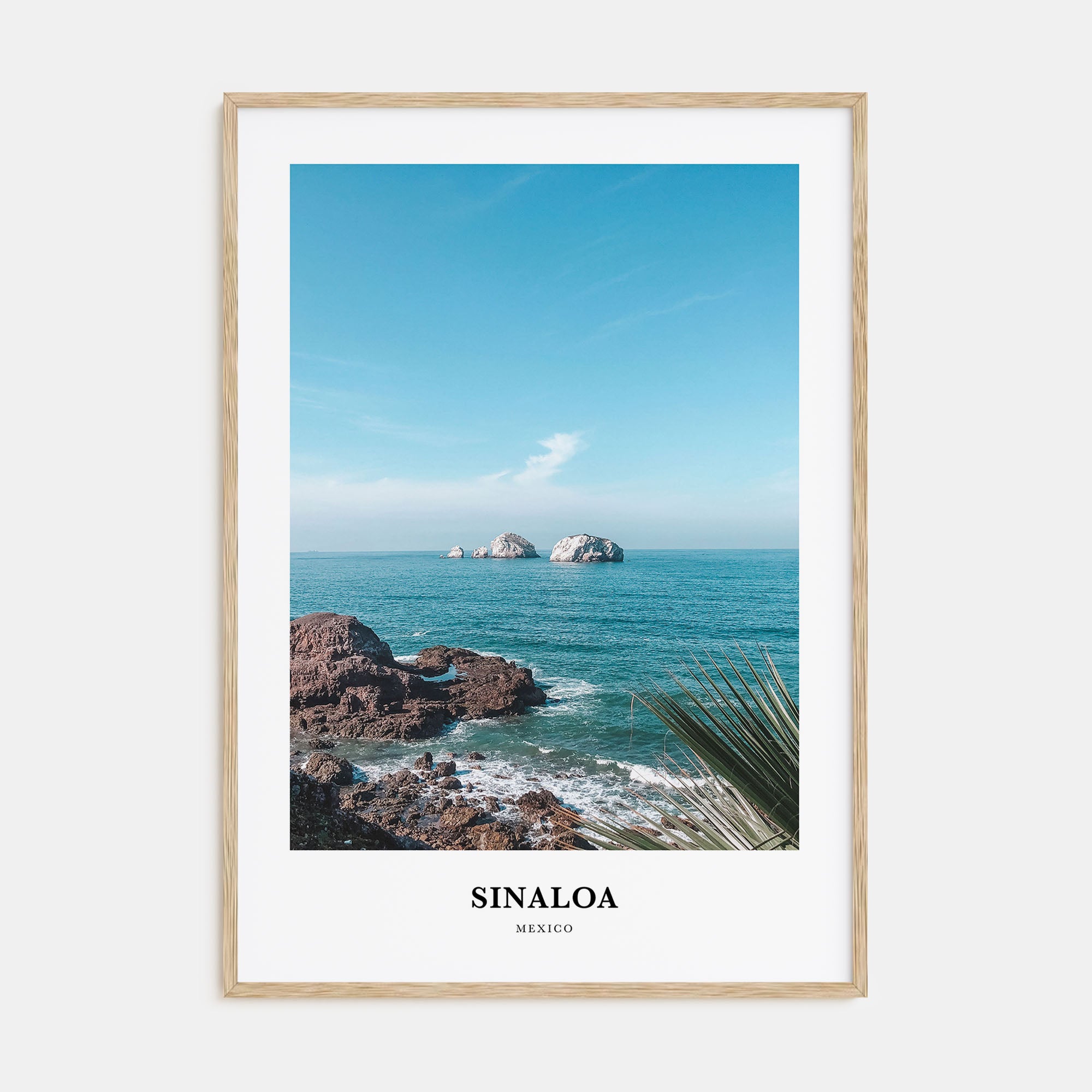 Sinaloa Portrait Color Poster
