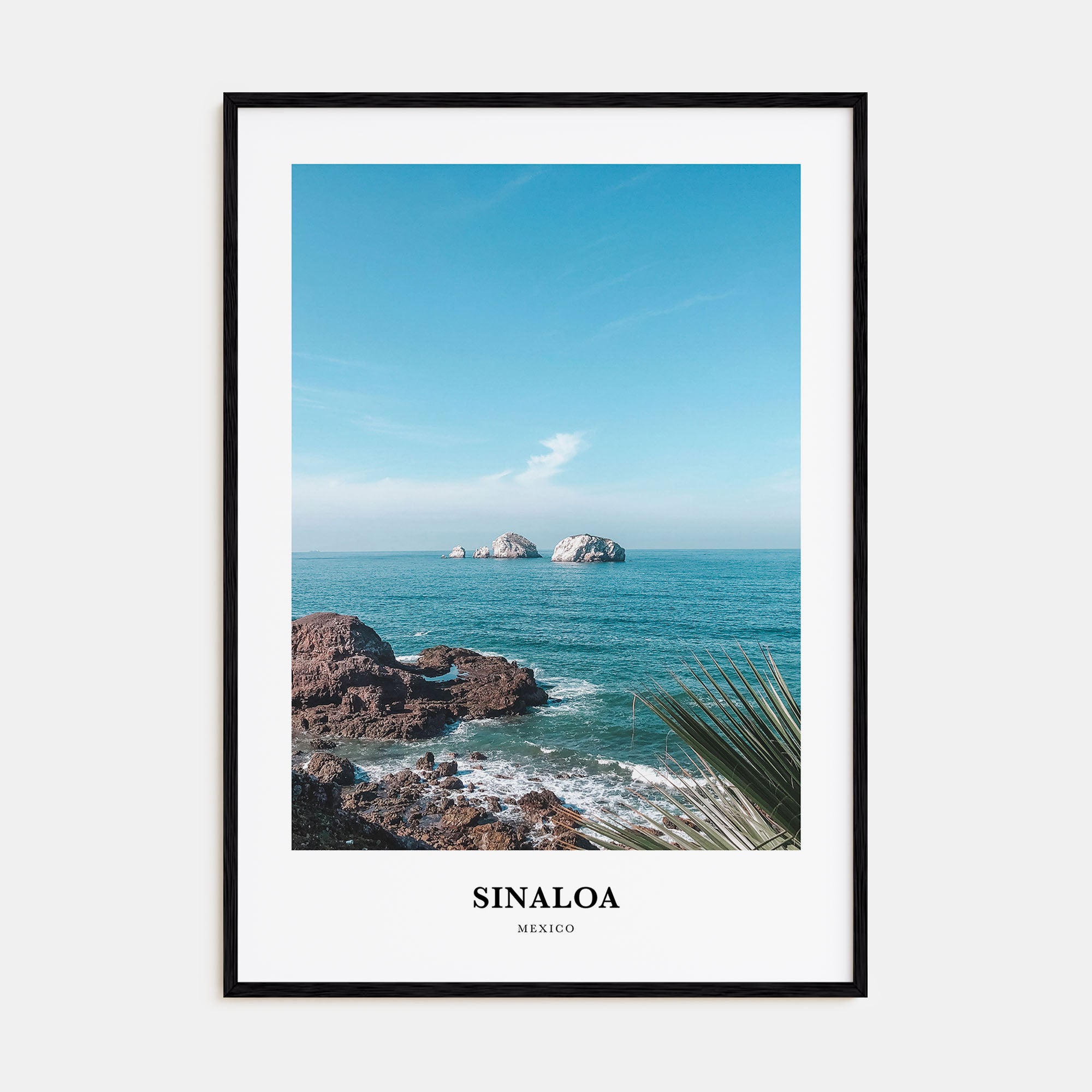 Sinaloa Portrait Color Poster