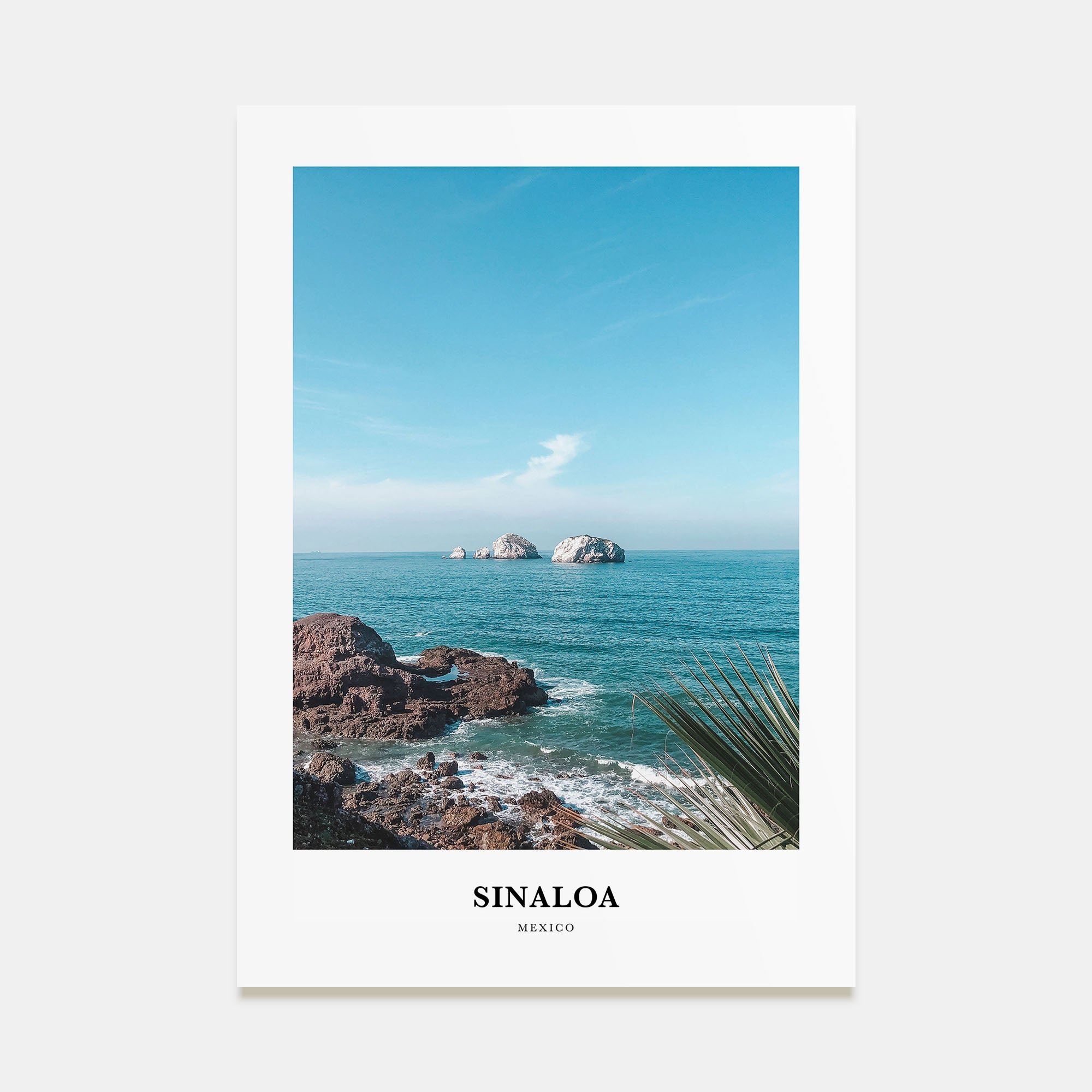 Sinaloa Portrait Color Poster