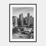 Singapore Photo B&W No 1 Poster