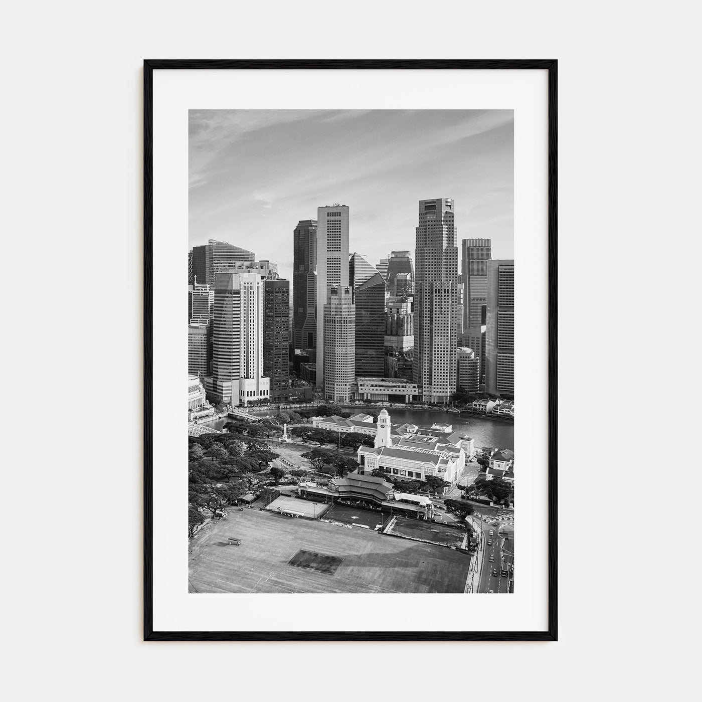Singapore Photo B&W No 1 Poster