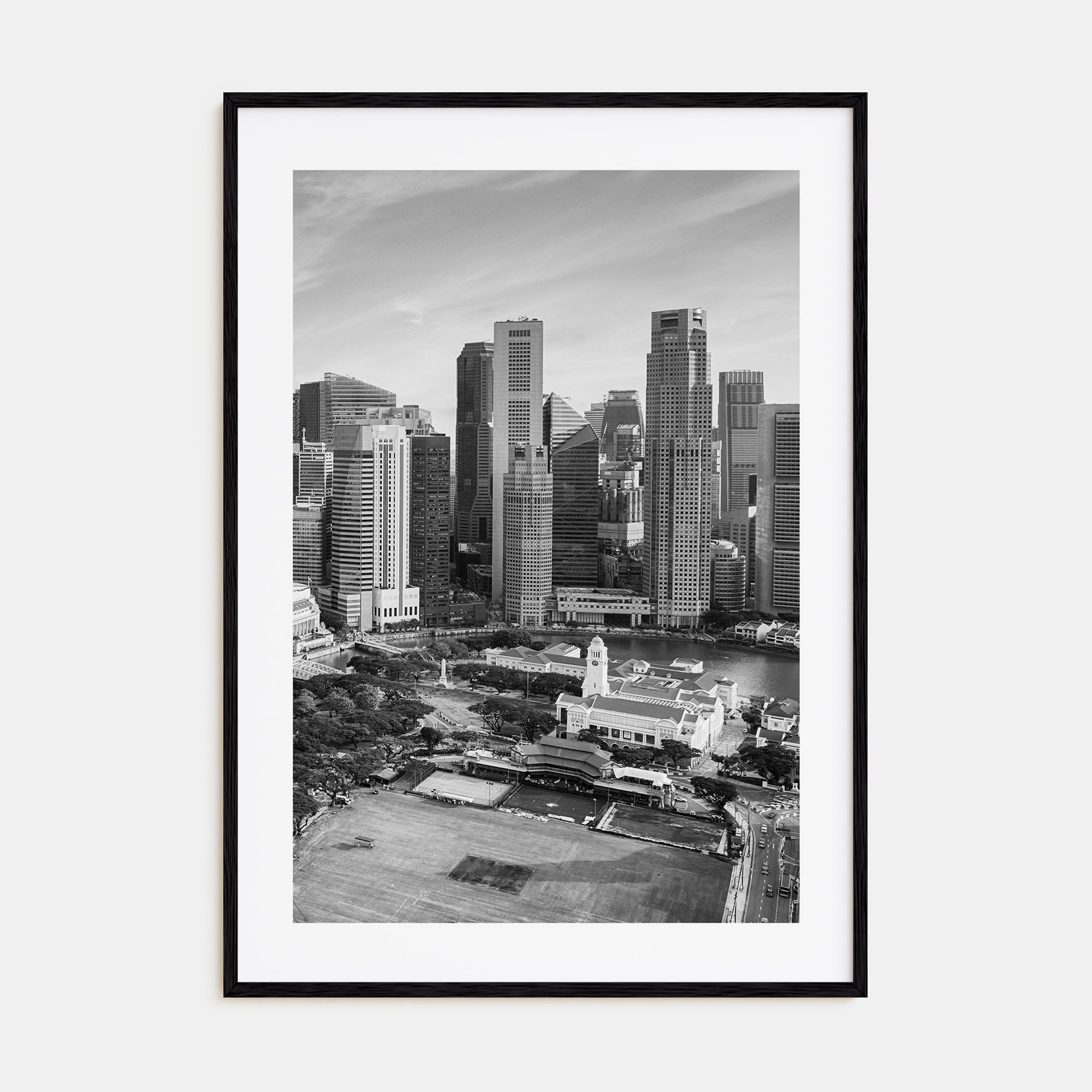 Singapore Photo B&W No 1 Poster