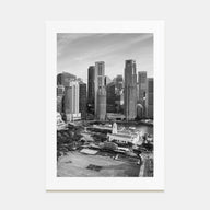Singapore Photo B&W No 1 Poster