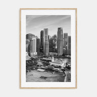 Singapore Photo B&W No 1 Poster