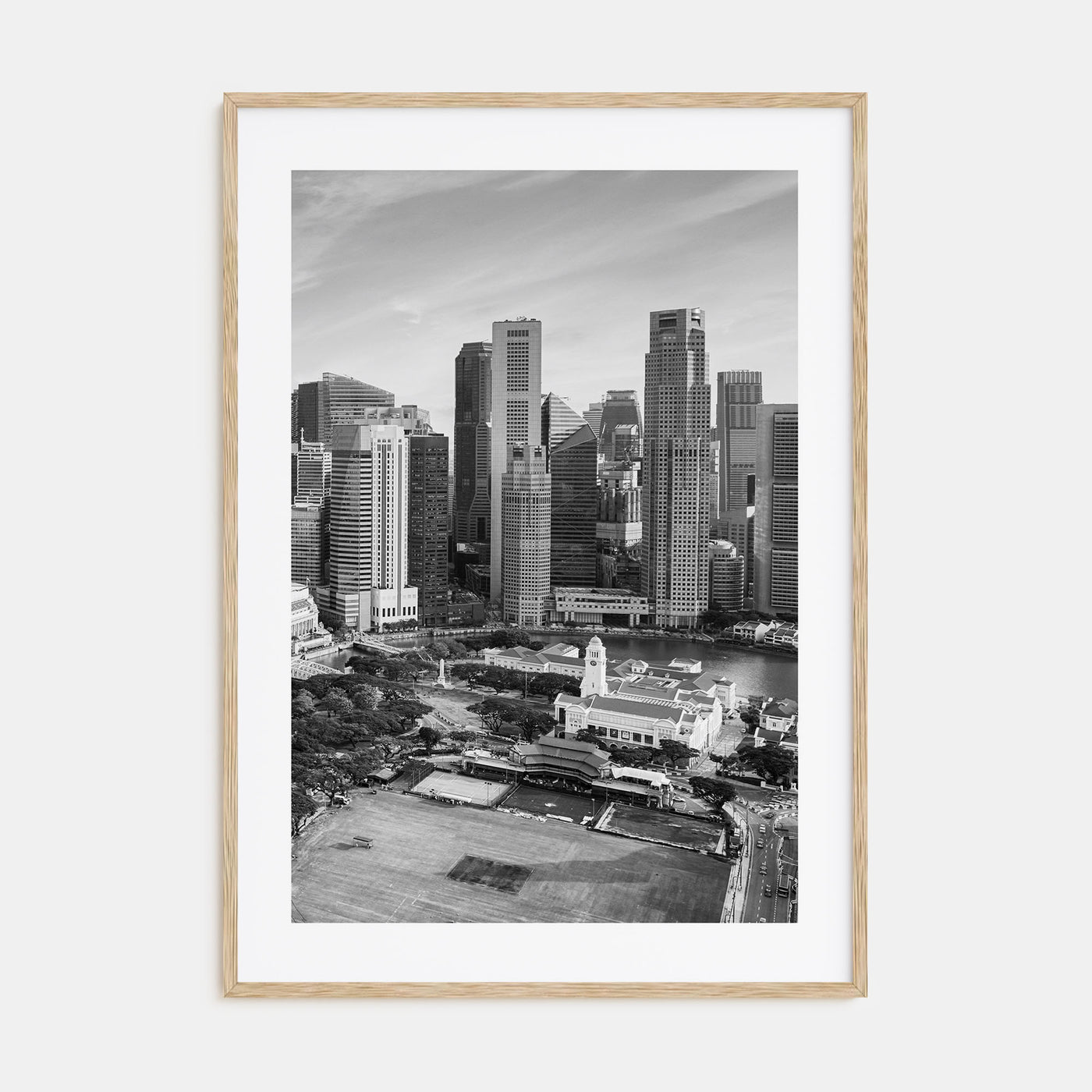 Singapore Photo B&W No 1 Poster