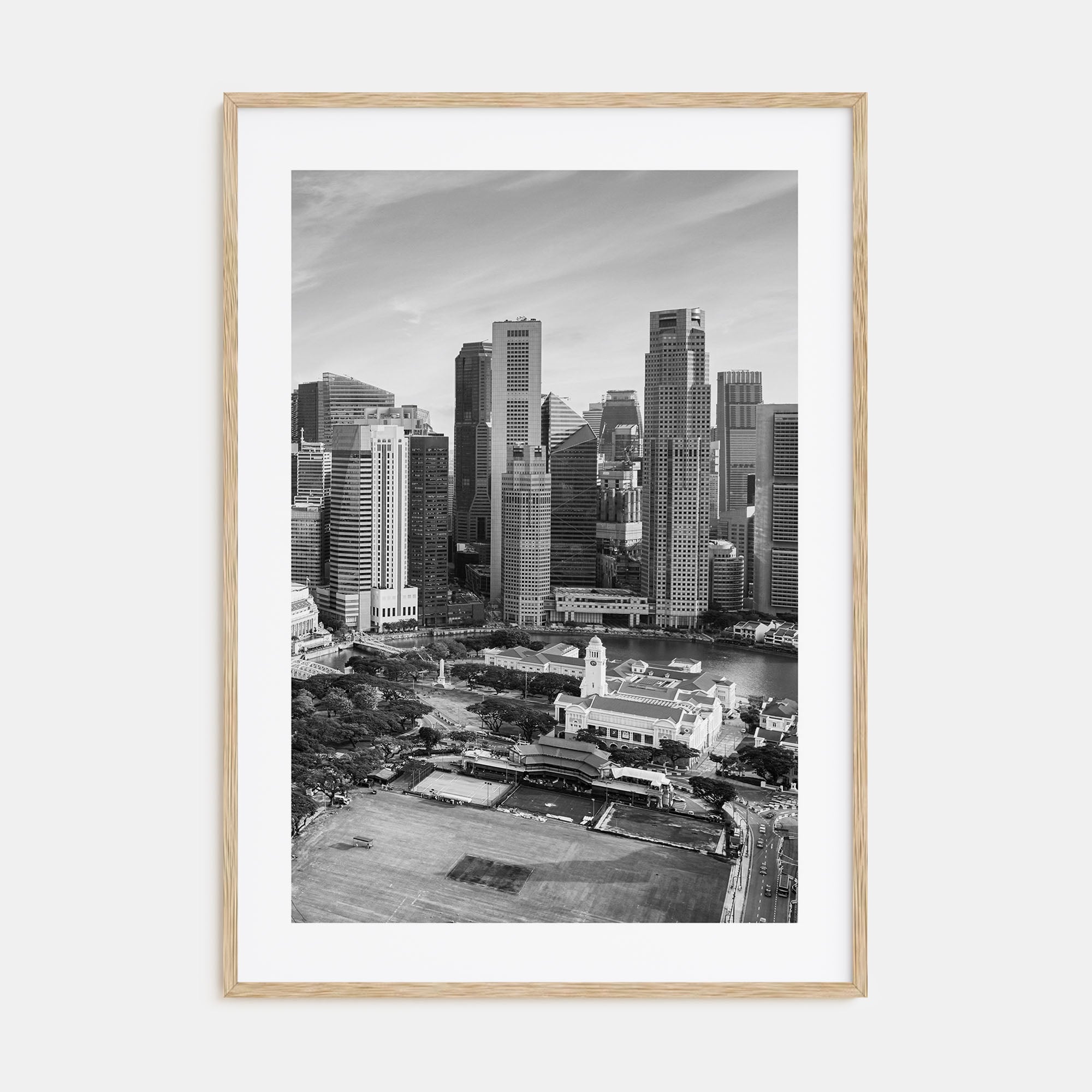 Singapore Photo B&W No 1 Poster