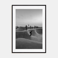 Skateboard Photo B&W No 1 Poster