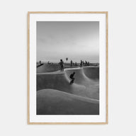 Skateboard Photo B&W No 1 Poster