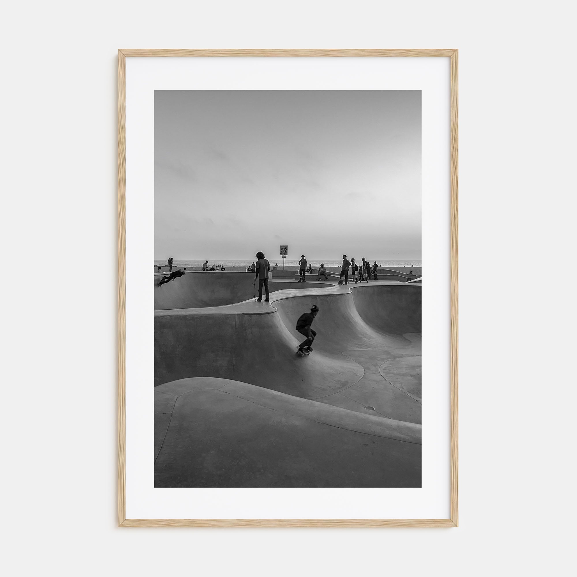 Skateboard Photo B&W No 1 Poster