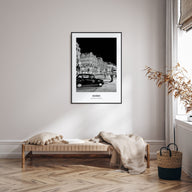 Soho, London Portrait B&W No 1 Poster