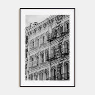 SoHo, New York City Photo B&W Poster