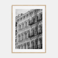 SoHo, New York City Photo B&W Poster