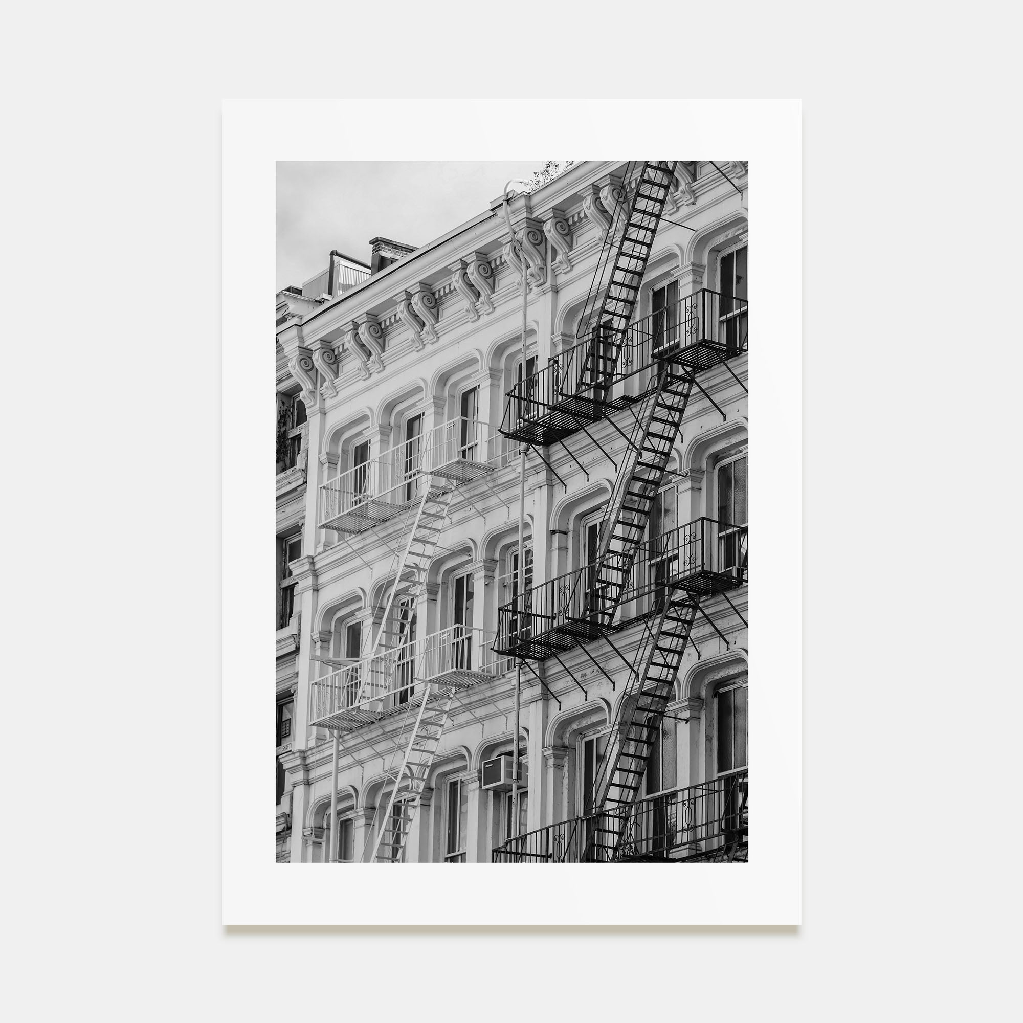 SoHo, New York City Photo B&W Poster
