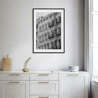 SoHo, New York City Photo B&W Poster