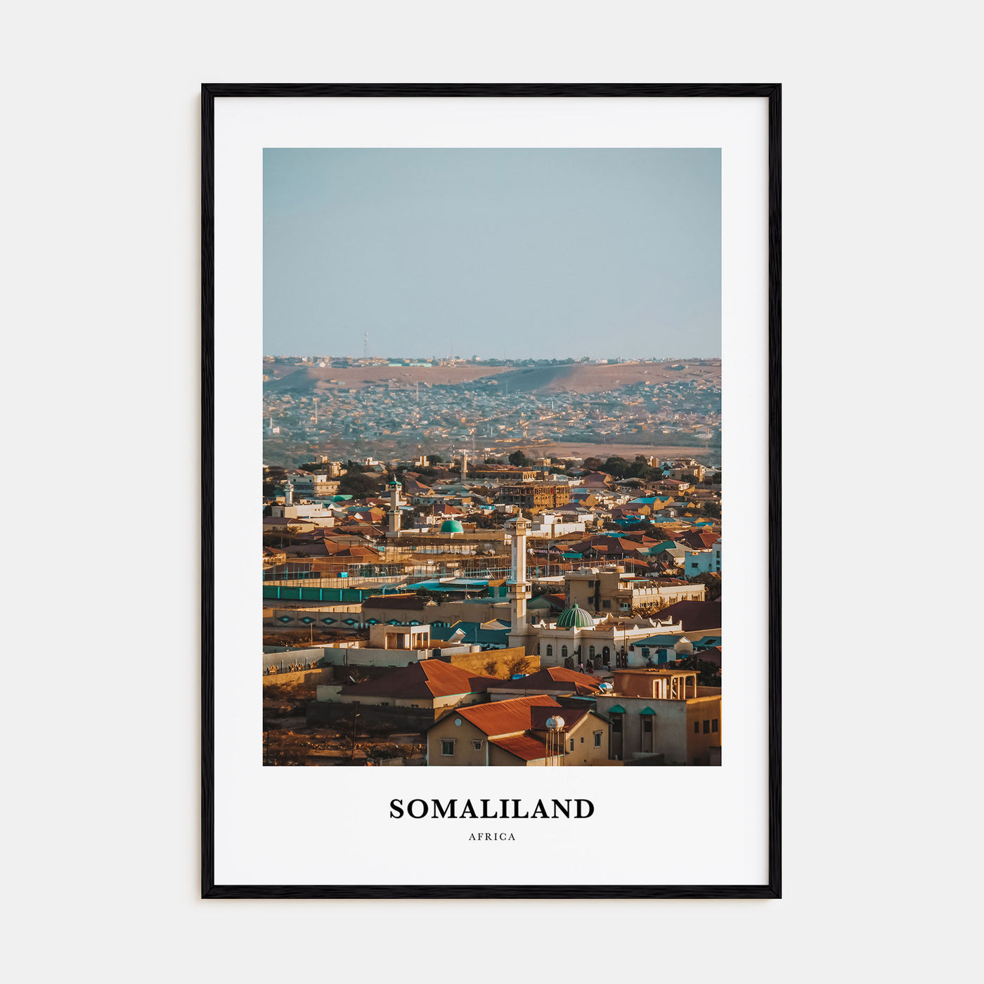 Somaliland Portrait Color Poster