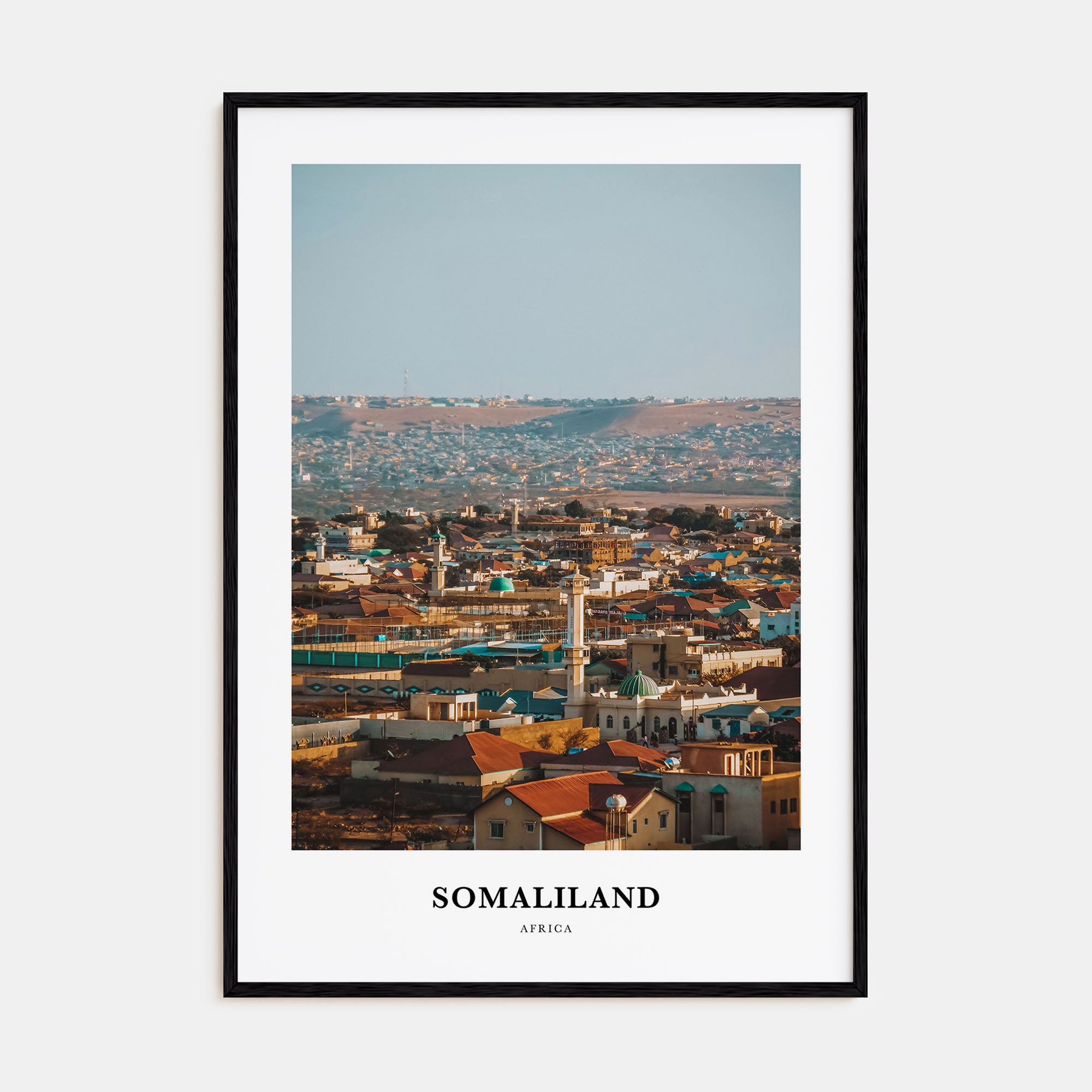 Somaliland Portrait Color Poster