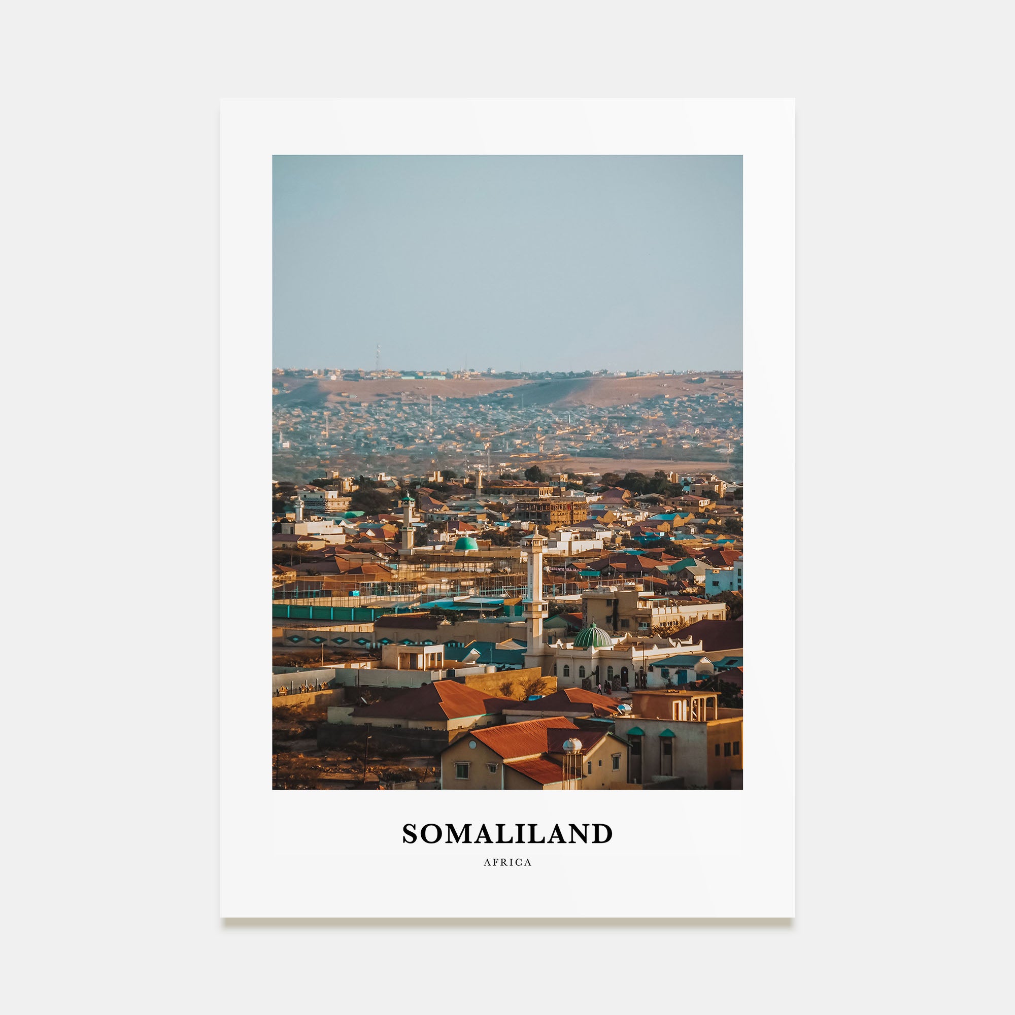 Somaliland Portrait Color Poster