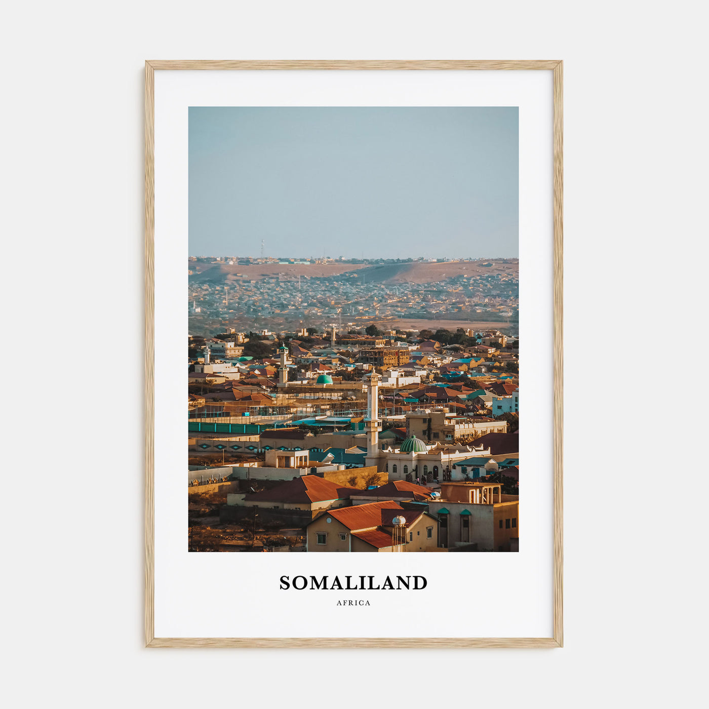 Somaliland Portrait Color Poster