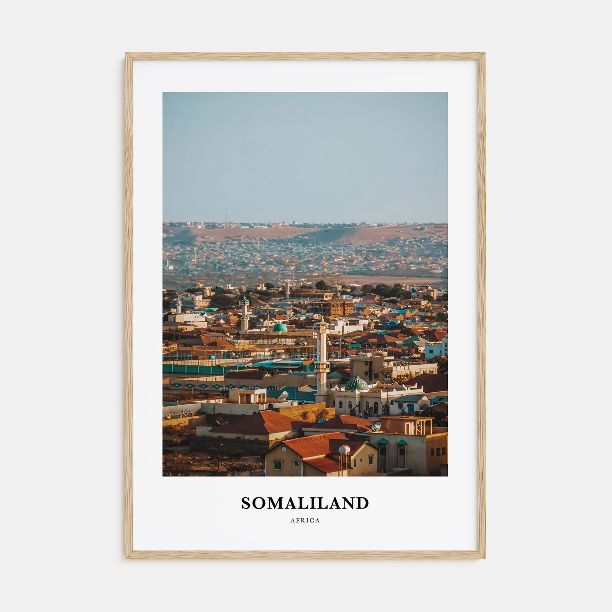 Somaliland Portrait Color Poster