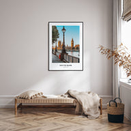 South Bank Portrait Color Poster