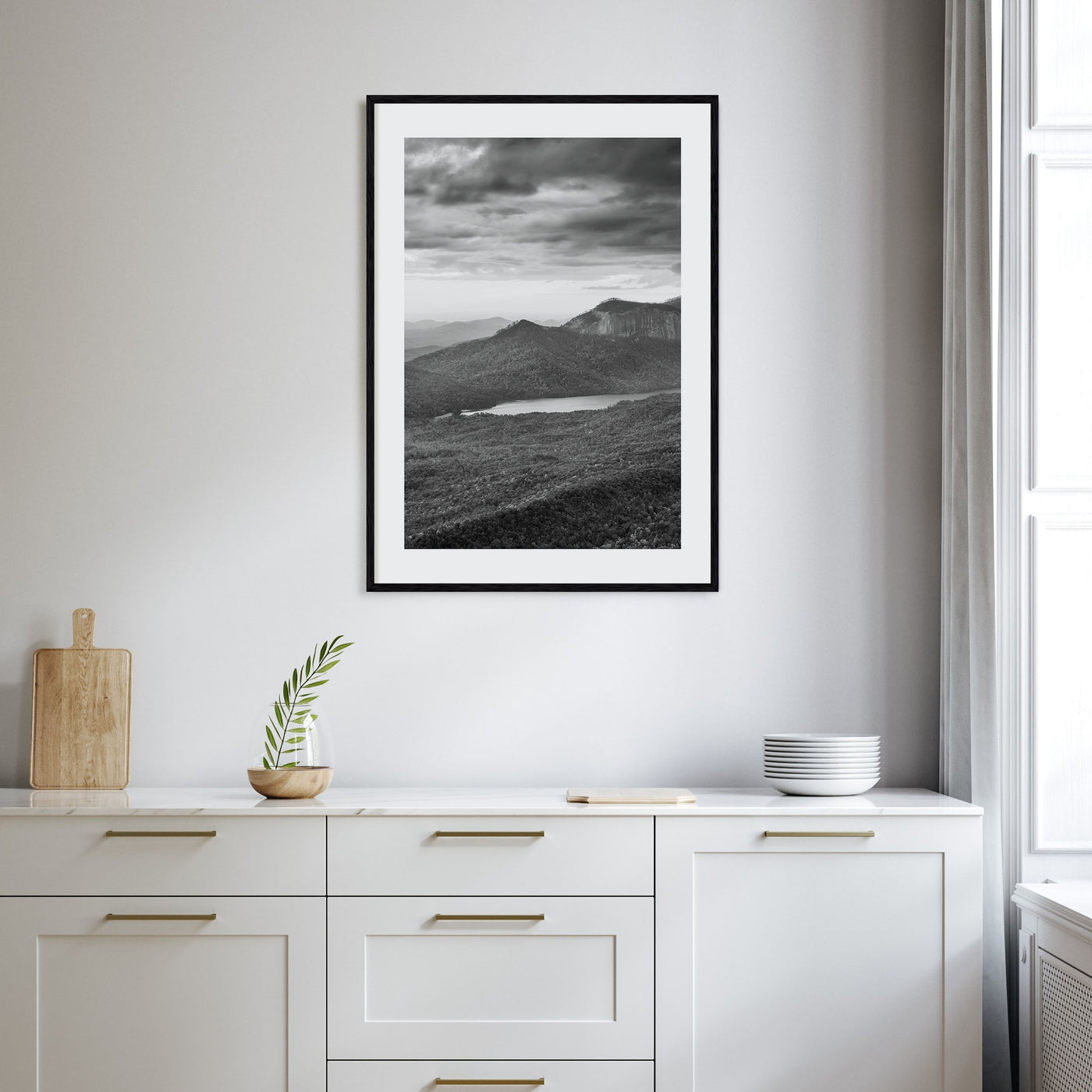 South Carolina Photo B&W Poster