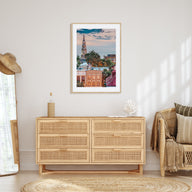 South Carolina Photo Color No 2 Poster