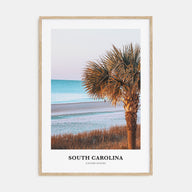 South Carolina Portrait Color No 2 Poster