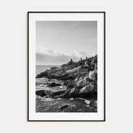 South Korea Photo B&W Poster
