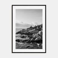 South Korea Photo B&W Poster