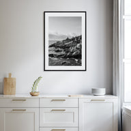 South Korea Photo B&W Poster
