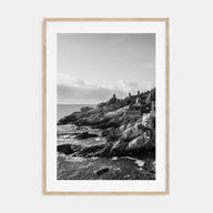 South Korea Photo B&W Poster