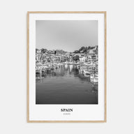Spain Portrait B&W No 1 Poster