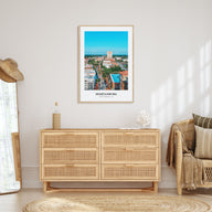 Spartanburg Portrait Color Poster