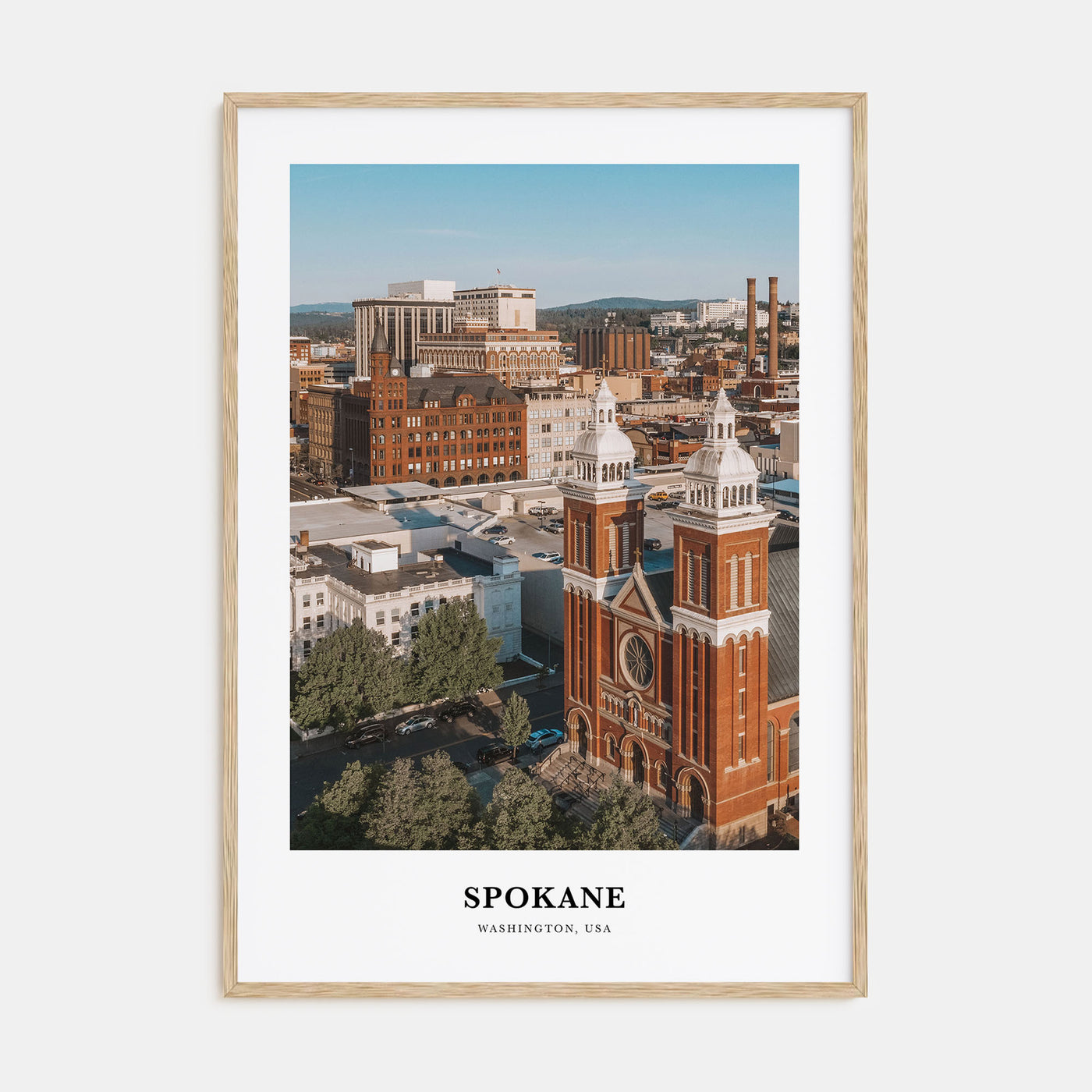 Spokane Portrait Color Poster
