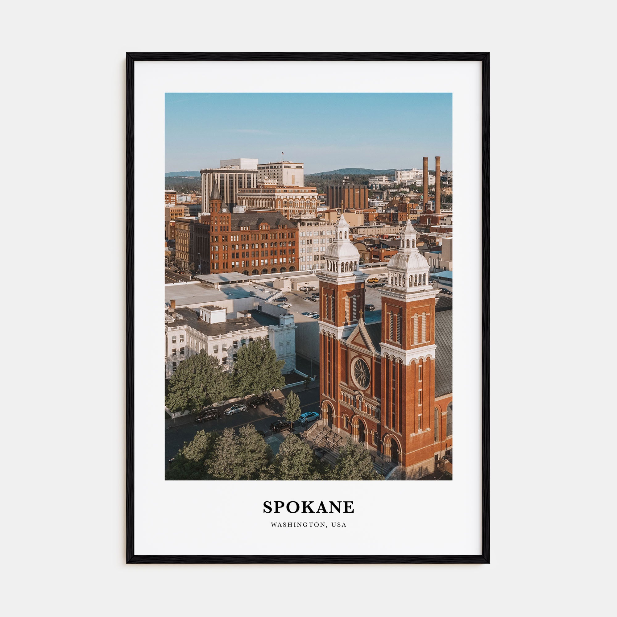 Spokane Portrait Color Poster
