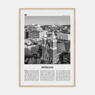 Spokane Travel B&W No 1 Poster