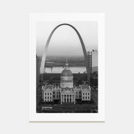 St. Louis Photo B&W No 1 Poster