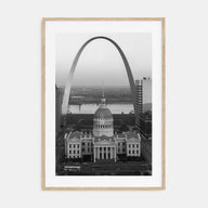 St. Louis Photo B&W No 1 Poster