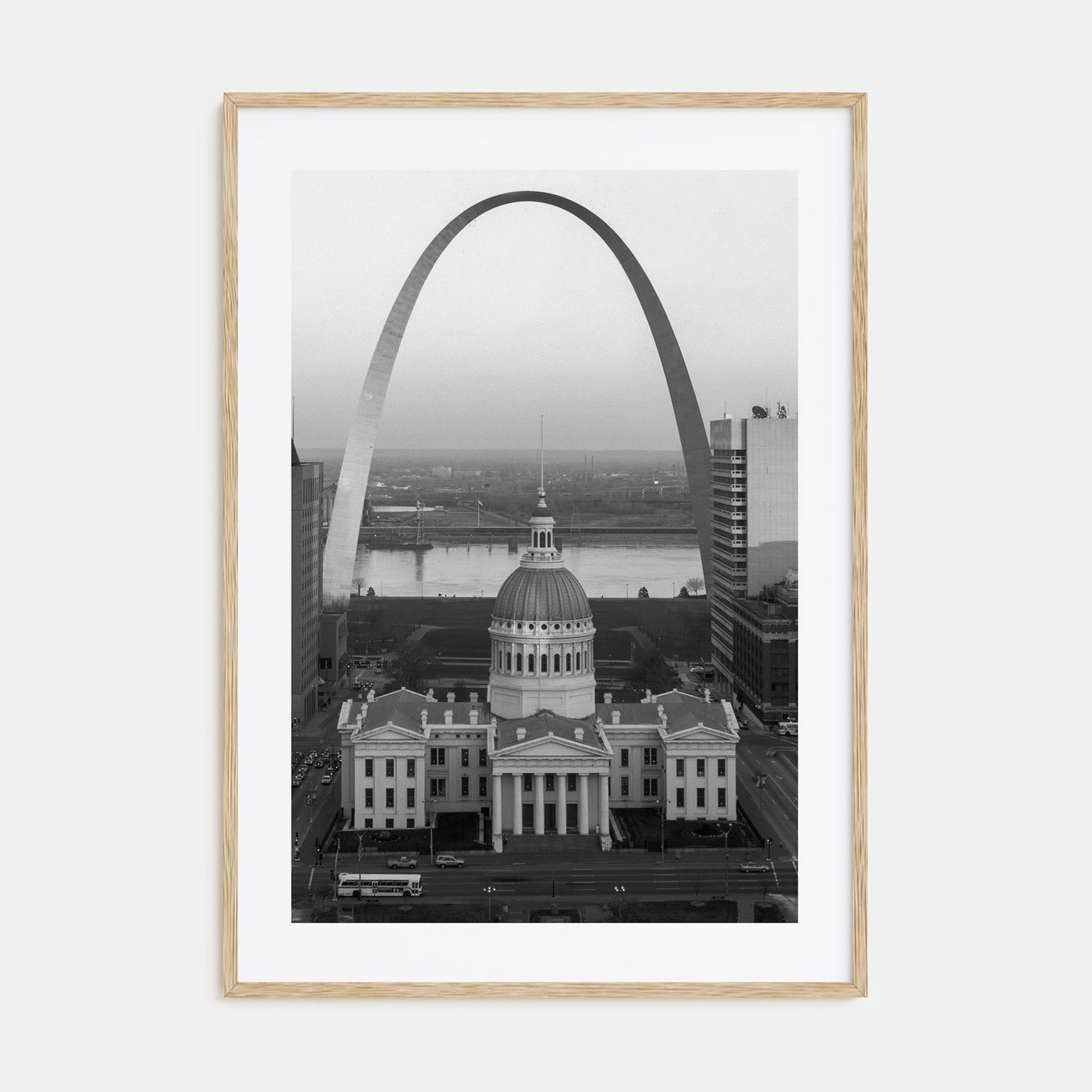 St. Louis Photo B&W No 1 Poster