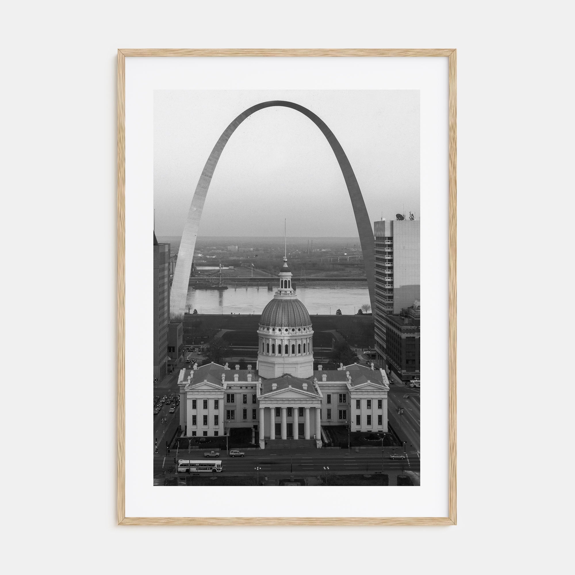 St. Louis Photo B&W No 1 Poster