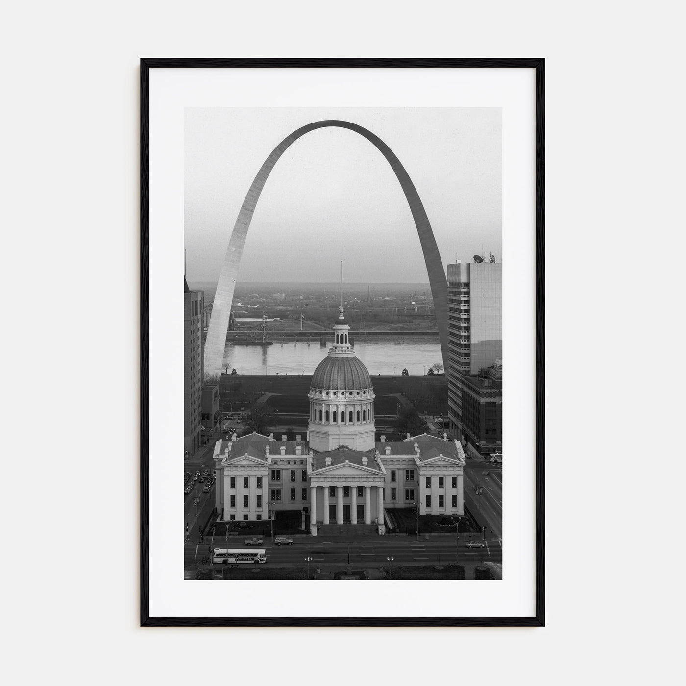 St. Louis Photo B&W No 1 Poster