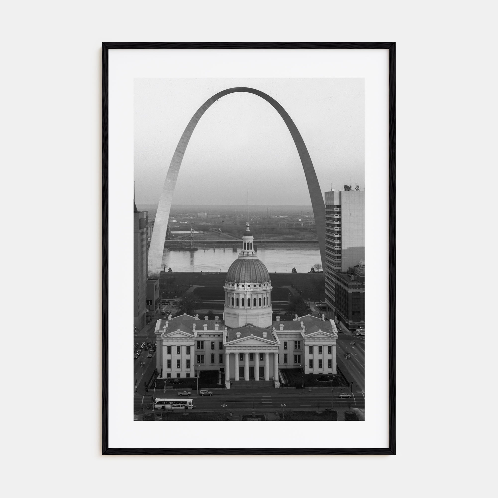 St. Louis Photo B&W No 1 Poster