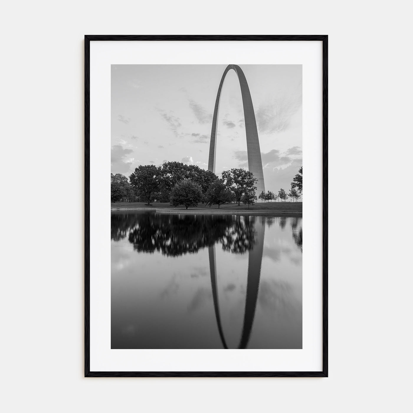 St. Louis Photo B&W No 2 Poster