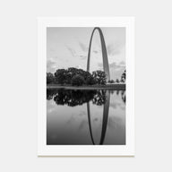 St. Louis Photo B&W No 2 Poster