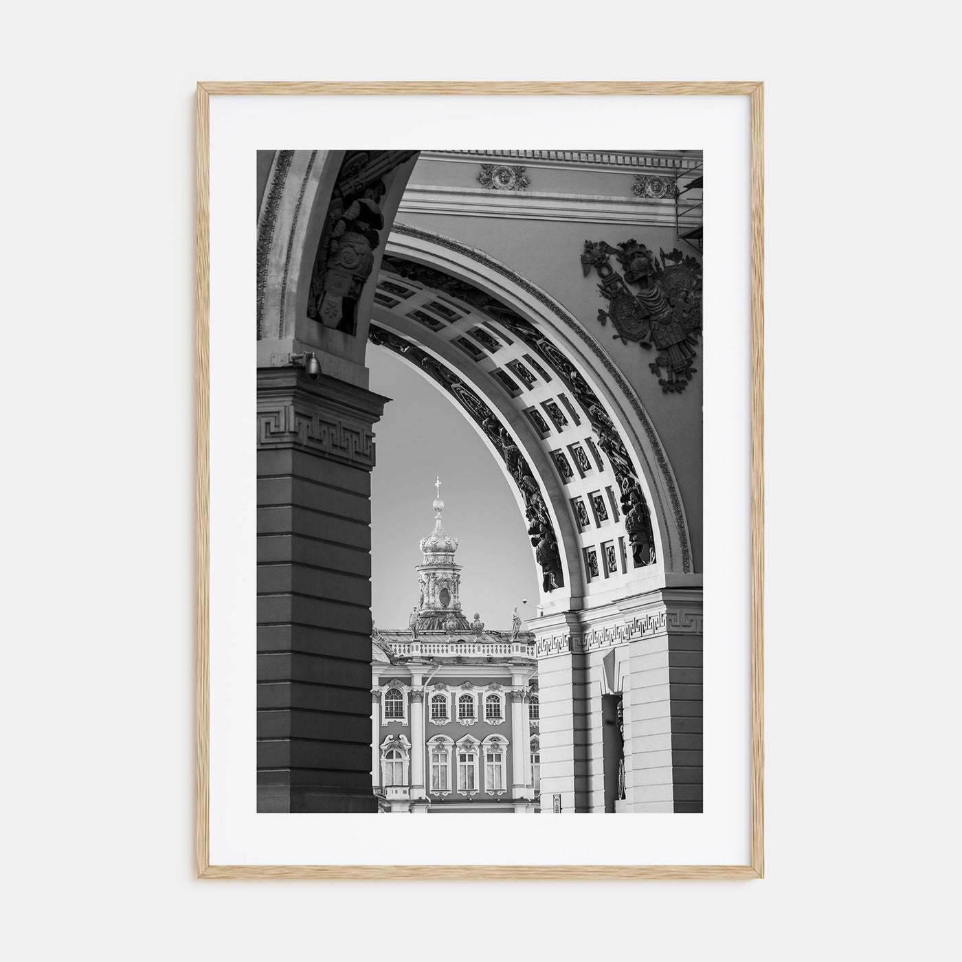 St. Petersburg, Russia Photo B&W No 2 Poster