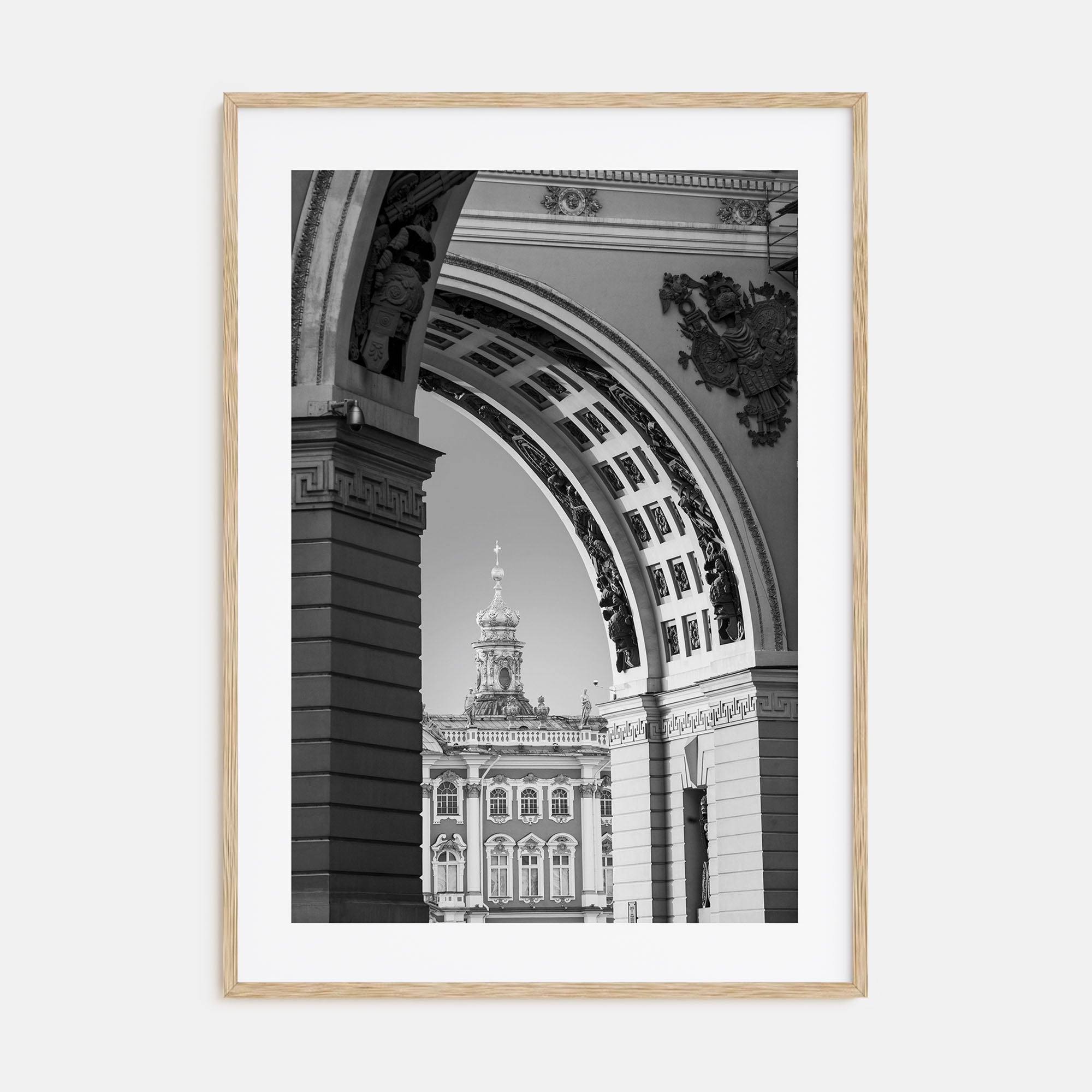 St. Petersburg, Russia Photo B&W No 2 Poster