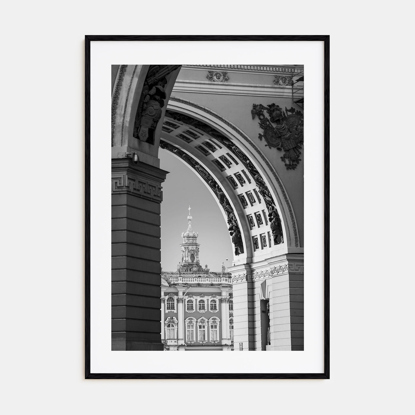 St. Petersburg, Russia Photo B&W No 2 Poster