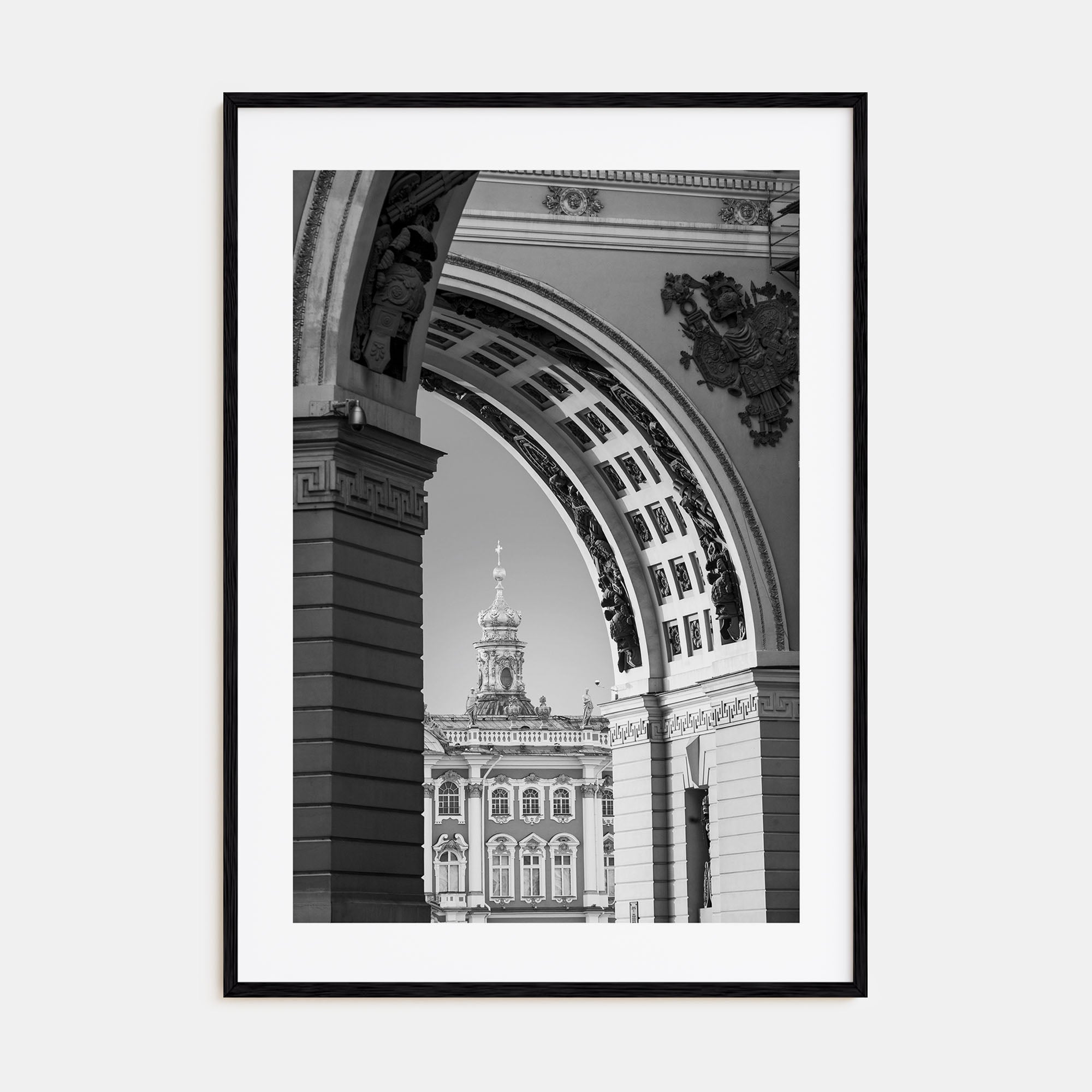 St. Petersburg, Russia Photo B&W No 2 Poster