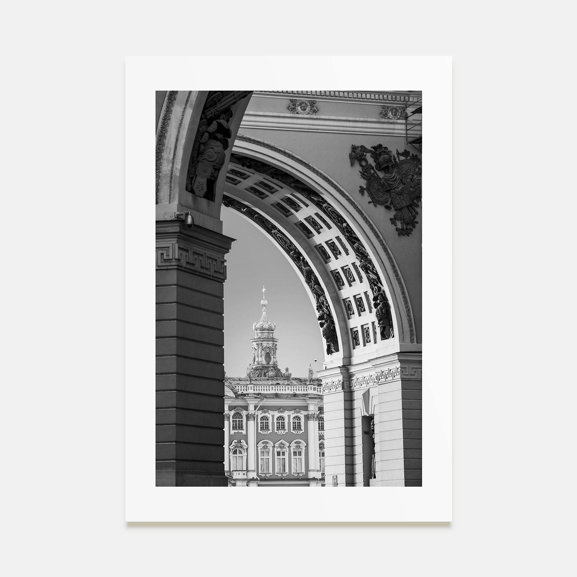 St. Petersburg, Russia Photo B&W No 2 Poster