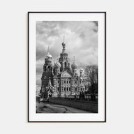 St. Petersburg, Russia Photo B&W No 3 Poster